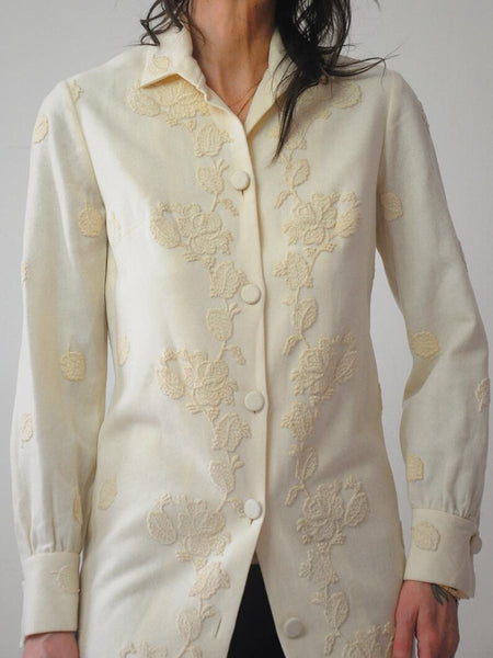 1950's Anne Fogarty Embroidered Jacket