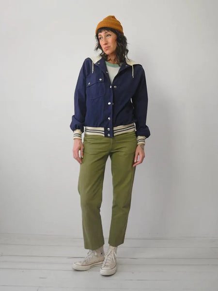 1960's Hooded Nautical Jacket
