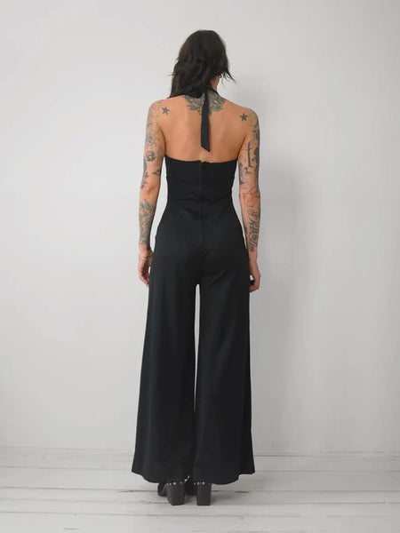1970's Halter Neck Jumpsuit