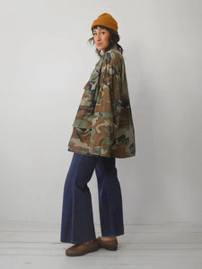 Oversized Camouflage Jacket