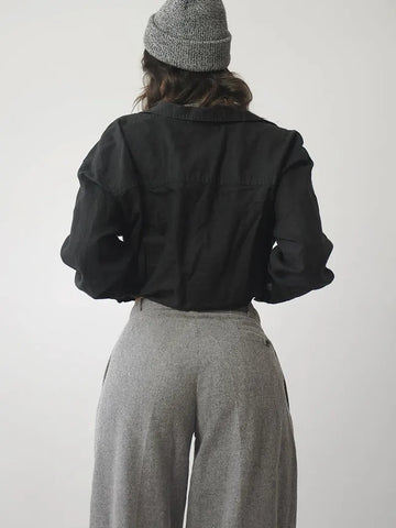 1940's Wool Bloused Leg Trousers