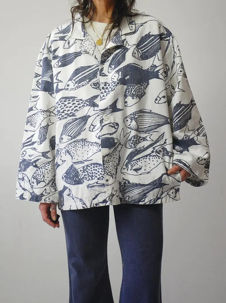 1980's Fish Chore Jacket
