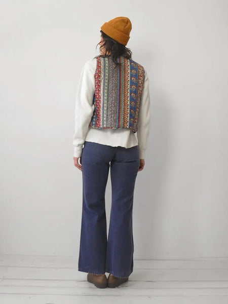 Patchwork Quilted OOAK Vest