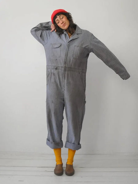 1970's Big Ben HBT Denim Coveralls