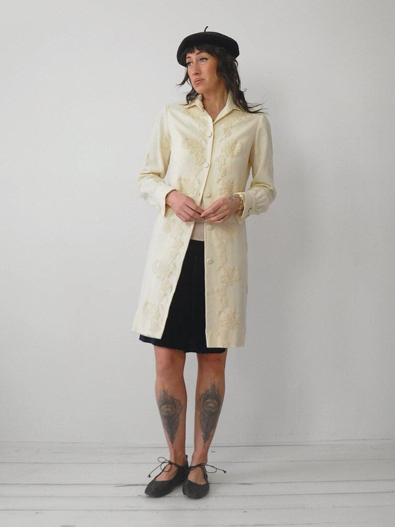 1950's Anne Fogarty Embroidered Jacket