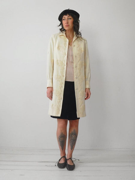 1950's Anne Fogarty Embroidered Jacket