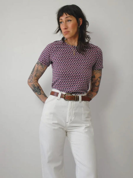 1970's Wrangler Cowboy Knit Tee