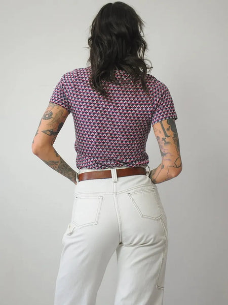1970's Wrangler Cowboy Knit Tee