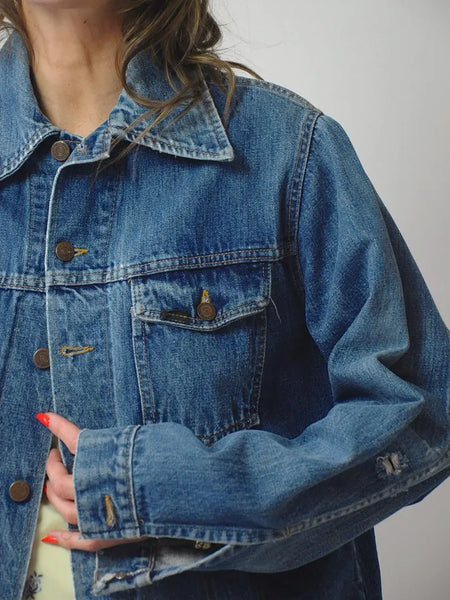 Oversized Roebucks Jean Jacket