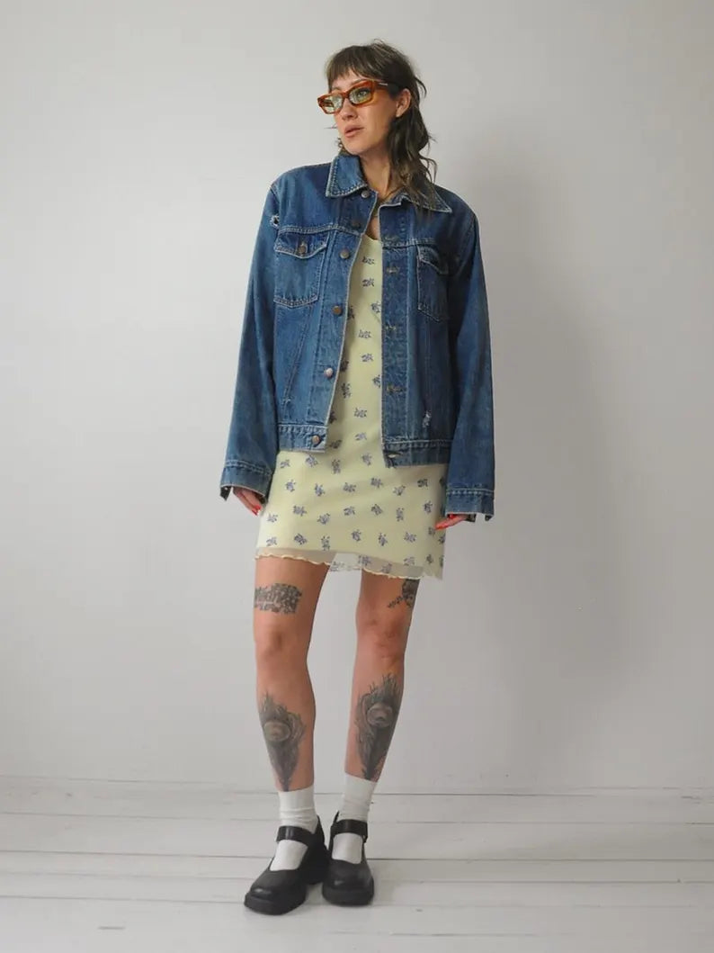 Oversized Roebucks Jean Jacket