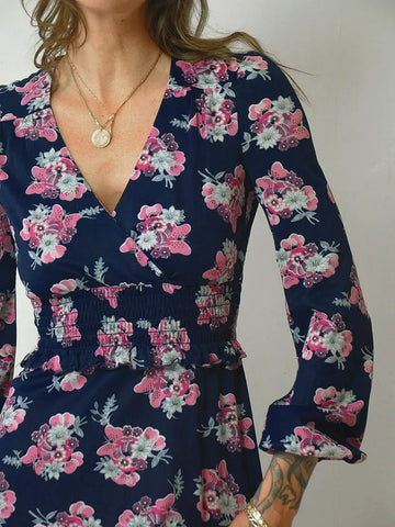 1970's Shellie Spring Mini Dress