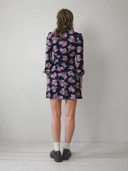1970's Shellie Spring Mini Dress