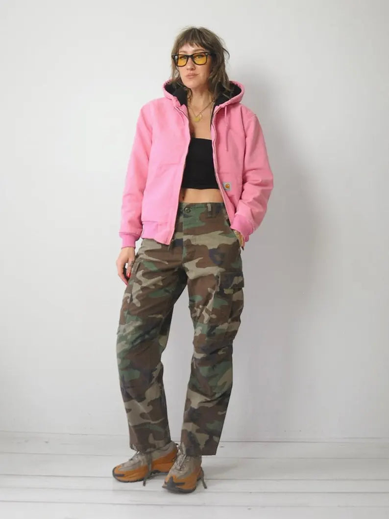 Pink Carhartt Canvas Coat