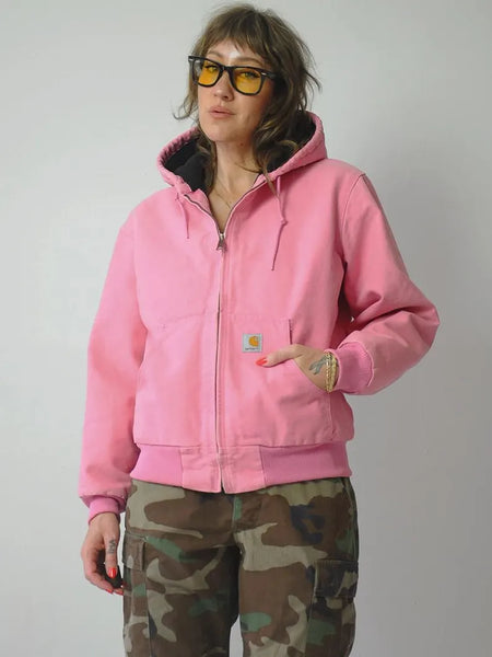 Pink Carhartt Canvas Coat