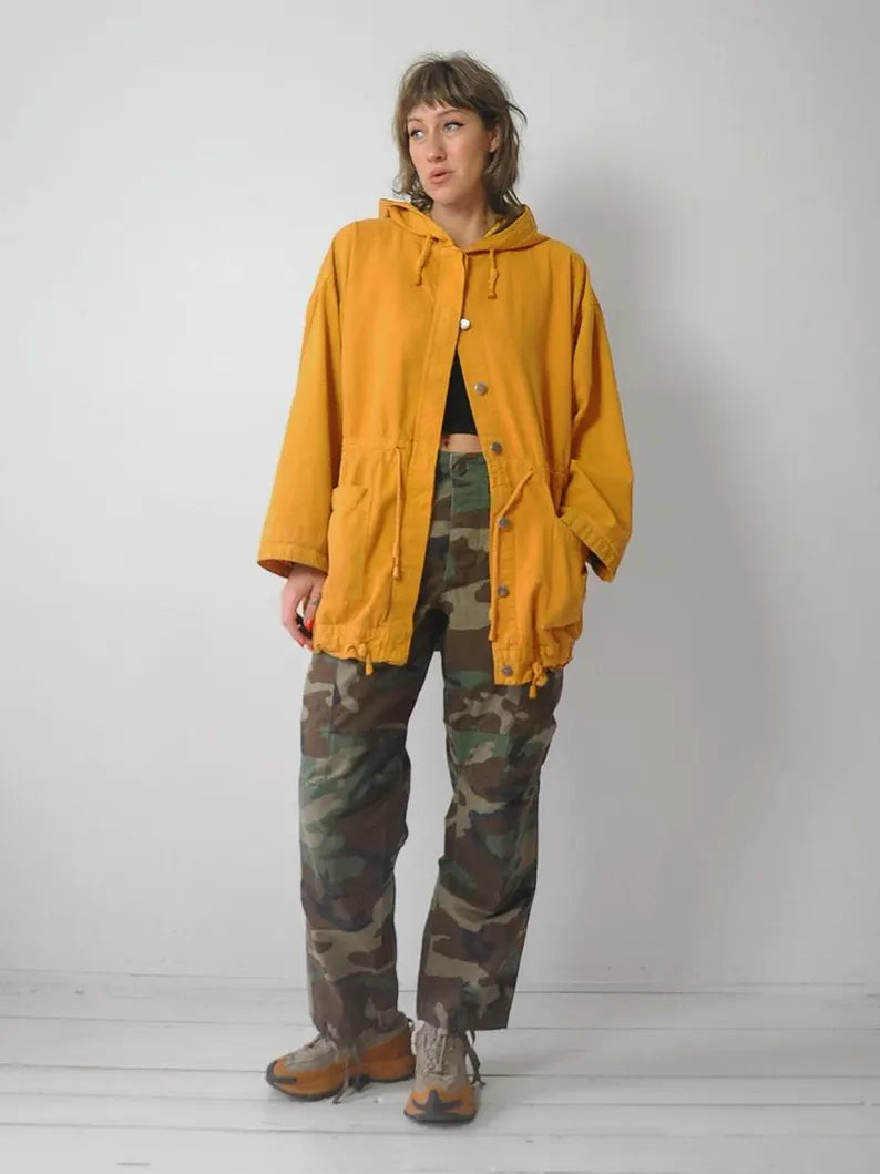 1980's Hooded Anorak Parka Jacket