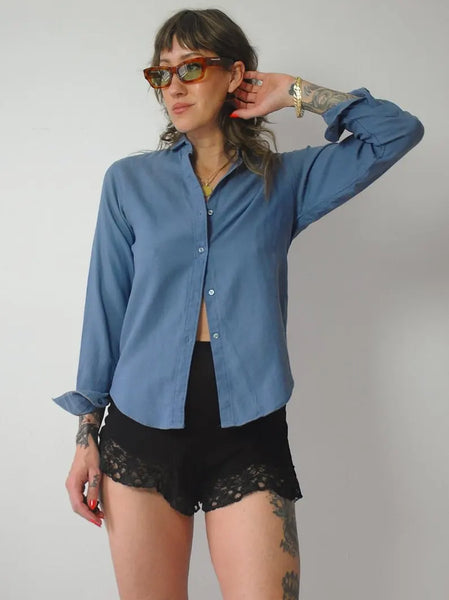 1970's Burberry Viyella Oxford Shirt
