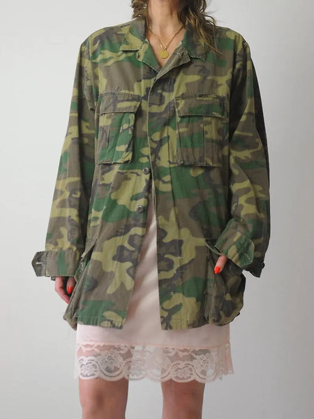 1980's US Army Woodland Camo Jacket