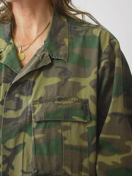 1980's US Army Woodland Camo Jacket