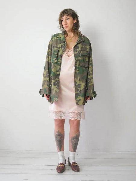 1980's US Army Woodland Camo Jacket