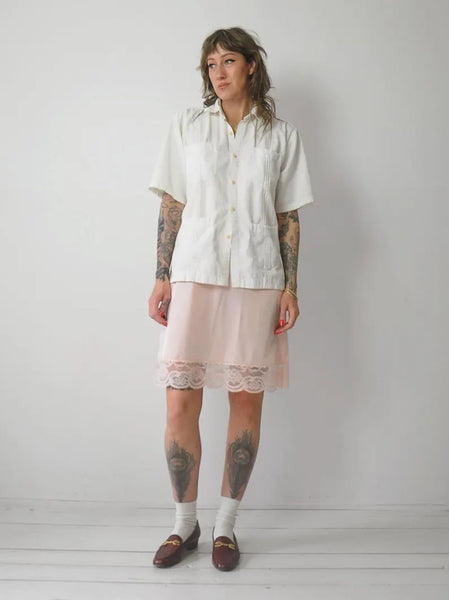 1980's Cotton Cuban Shirt