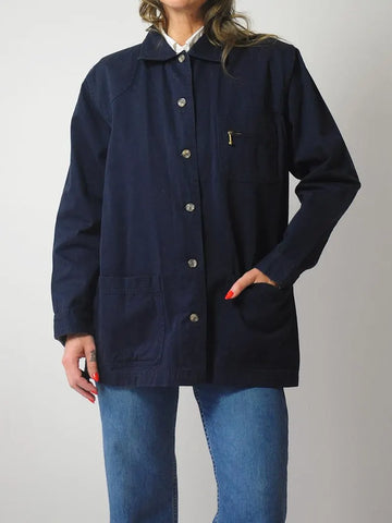 1990's Navy Chore Jacket
