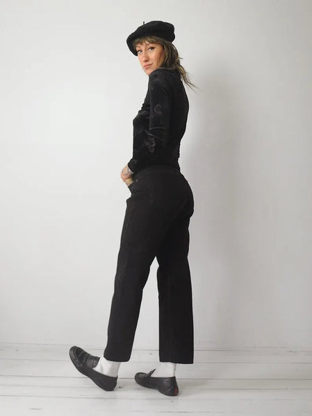 Levi's 505 Overdyed Black Jeans 33x28