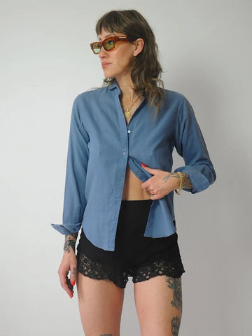 1970's Burberry Viyella Oxford Shirt