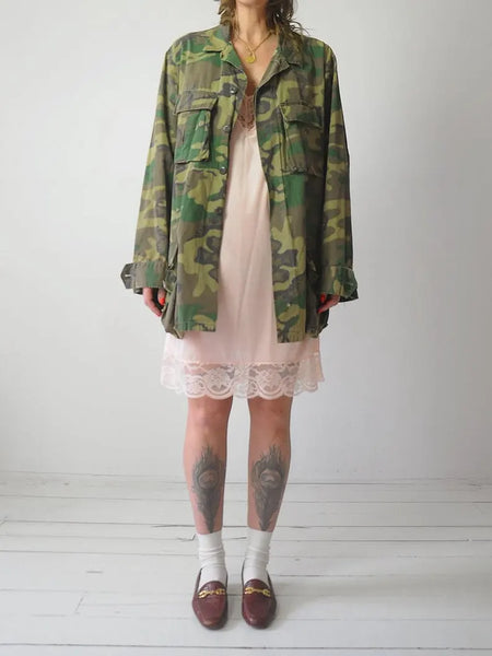 1980's US Army Woodland Camo Jacket