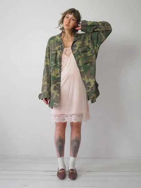 1980's US Army Woodland Camo Jacket