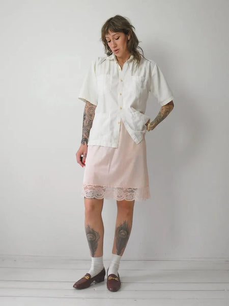 1980's Cotton Cuban Shirt