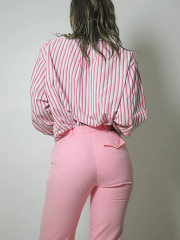 1980's Pink Pleated Pants 28x31