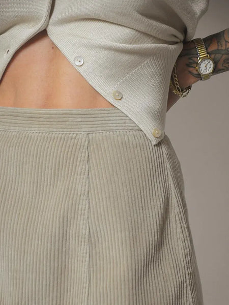 90's Wide Wale Corduroy Mini Skirt