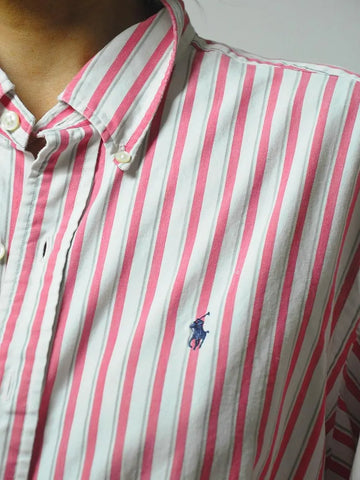 Pinstriped Ralph Lauren Unisex Shirt