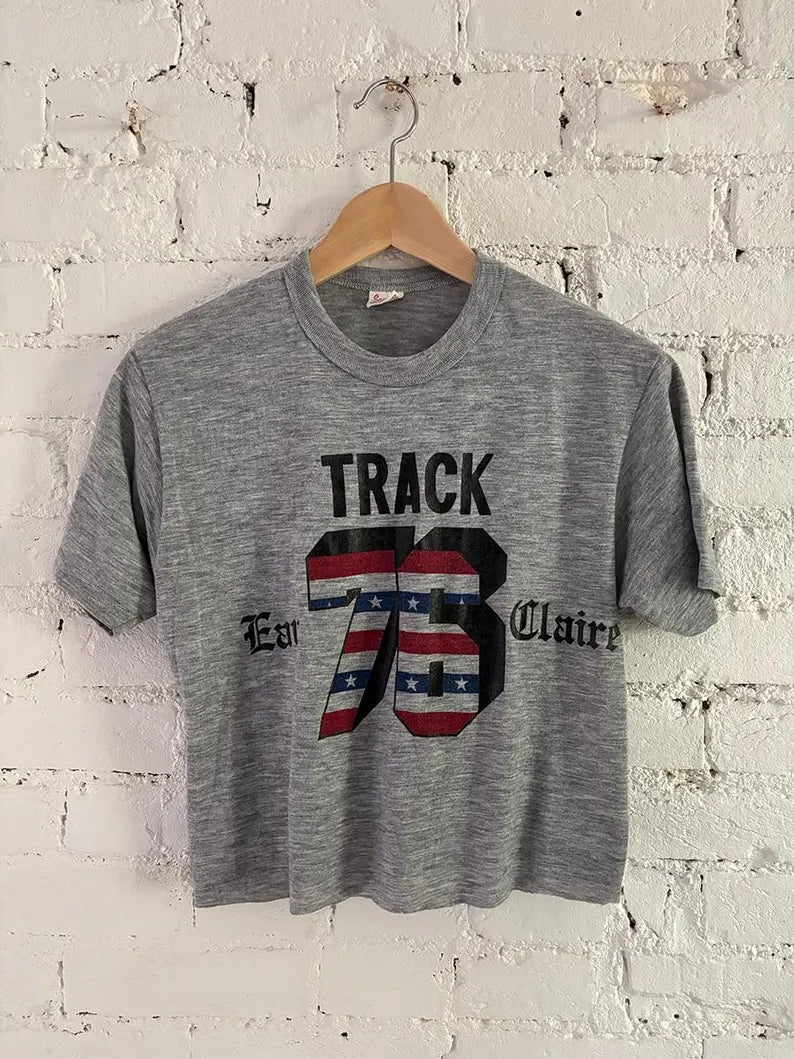 1976 Eau Claire Track Tee