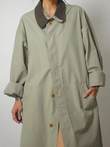 1990's Minimalist Trench Coat