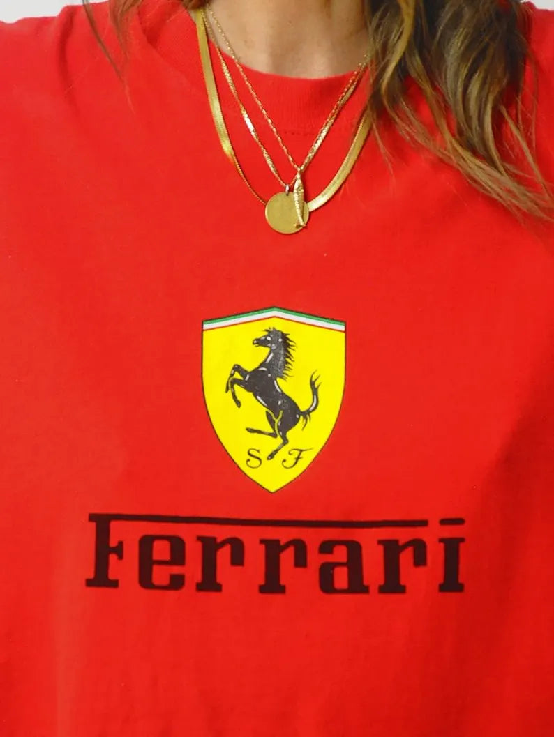 90's Oversized Ferrari Tee