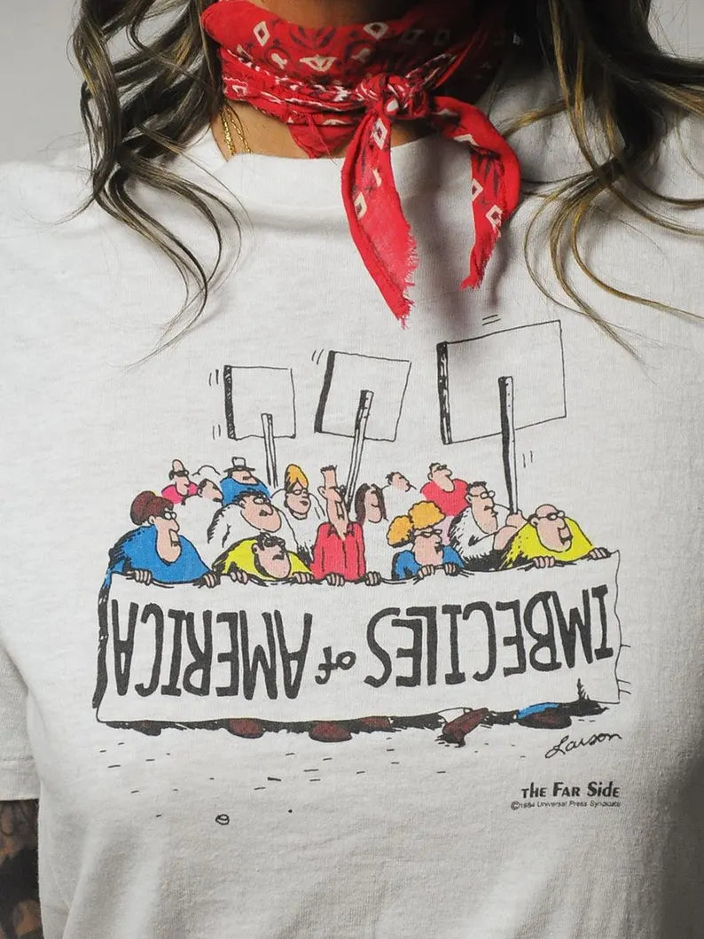 1980's Imbeciles of America Tee