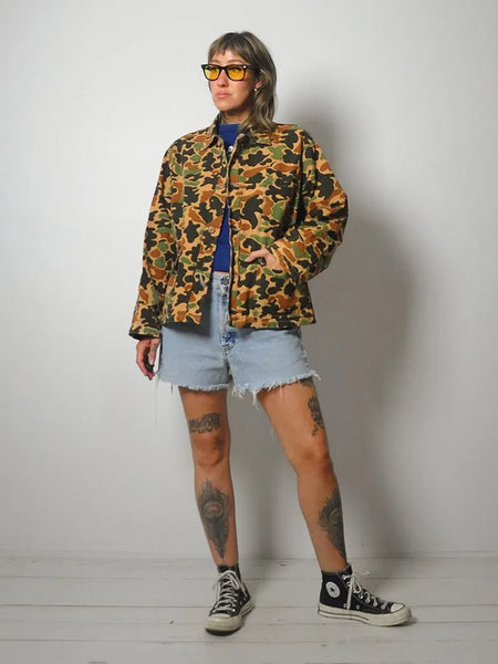 1980's Lightweight Duck Camo Jacket