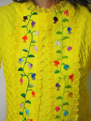1970's Orla Embroidered Dress