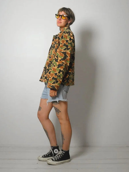 1980's Lightweight Duck Camo Jacket