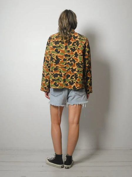 1980's Lightweight Duck Camo Jacket