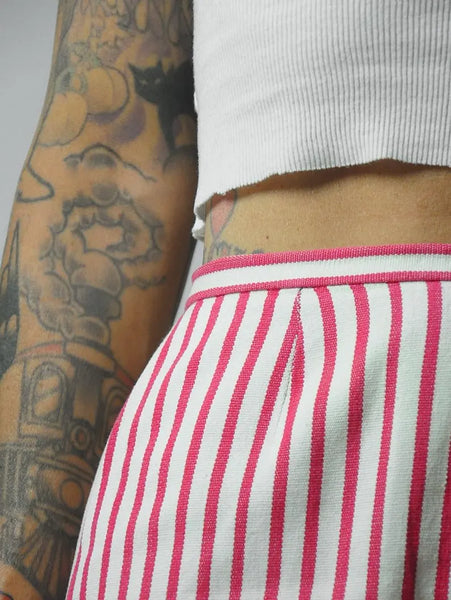 1960's Striped Flared Pants