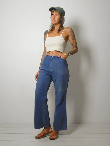 1970's Studded Pocket Jeans 34x39