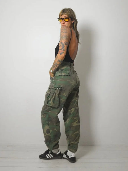 80's Military Camouflage Pants