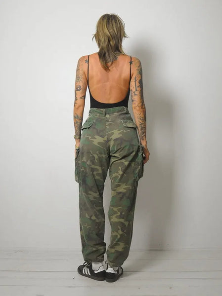80's Military Camouflage Pants