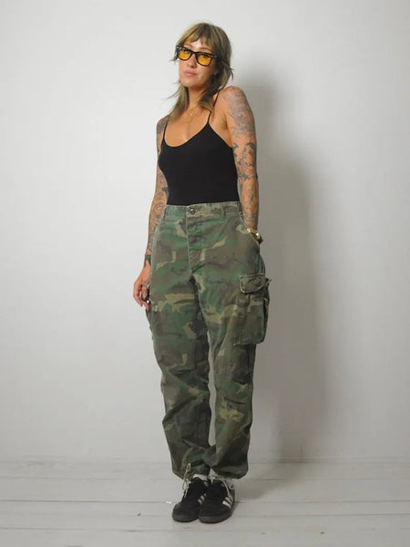 80's Military Camouflage Pants