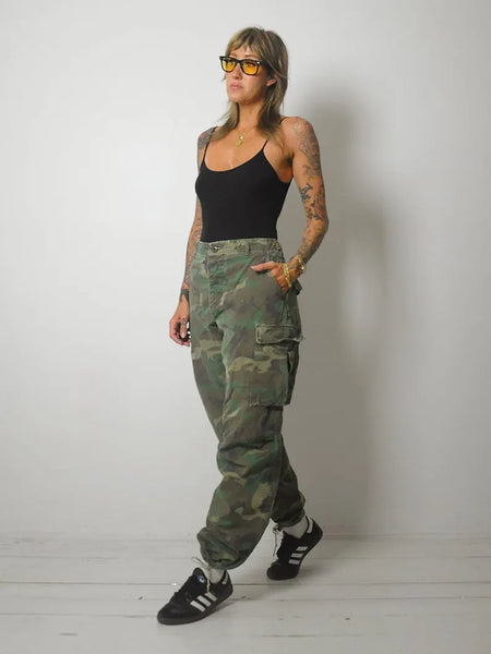 80's Military Camouflage Pants