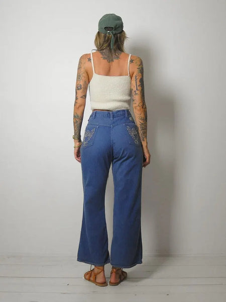1970's Studded Pocket Jeans 34x39