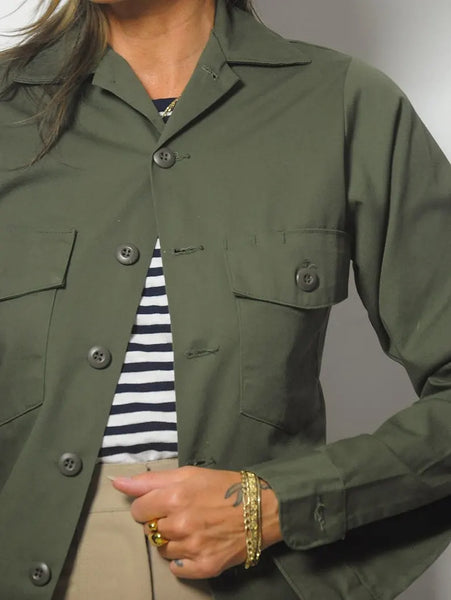 1979 OG-507 Utility Military Shirt