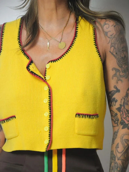 1970's Cassie knit Vest